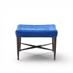 Edward Wormley Edward Wormley for Dunbar Model 5002 Mid Century Thebes Mahogany Stools Pair - 4711638