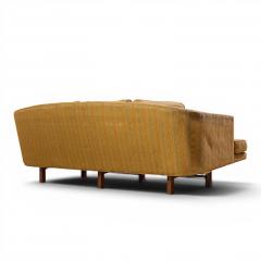 Edward Wormley Edward Wormley for Dunbar Model 5244 Mid Century Mahogany Sofa - 4659853