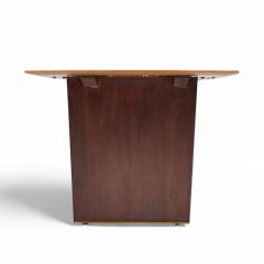 Edward Wormley Edward Wormley for Dunbar Model 5460 MCM TAWI Wood Dining Table with 3 Leaves - 4315323