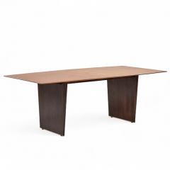 Edward Wormley Edward Wormley for Dunbar Model 5460 MCM TAWI Wood Dining Table with 3 Leaves - 4315327