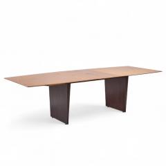 Edward Wormley Edward Wormley for Dunbar Model 5460 MCM TAWI Wood Dining Table with 3 Leaves - 4315329