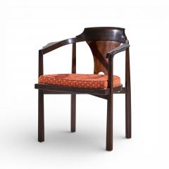 Edward Wormley Edward Wormley for Dunbar Model 935 Walnut and Rosewood Chairs Set of 8 - 4466106