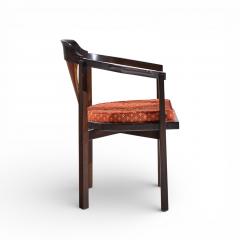 Edward Wormley Edward Wormley for Dunbar Model 935 Walnut and Rosewood Chairs Set of 8 - 4466107