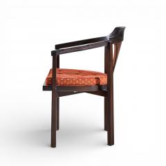 Edward Wormley Edward Wormley for Dunbar Model 935 Walnut and Rosewood Chairs Set of 8 - 4466109