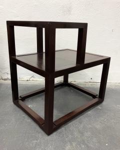 Edward Wormley Edward Wormley for Dunbar Pair Mahogany End Tables - 2795609