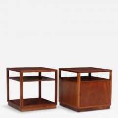 Edward Wormley Edward Wormley for Dunbar Pair of Cube End Tables 1947 - 4747799