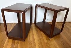 Edward Wormley Edward Wormley for Dunbar Pair of Model 2256 End Tables - 3929642