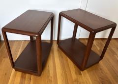 Edward Wormley Edward Wormley for Dunbar Pair of Model 2256 End Tables - 3929643