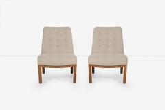 Edward Wormley Edward Wormley for Dunbar Pair of Slipper Chairs 1950 s - 3954864