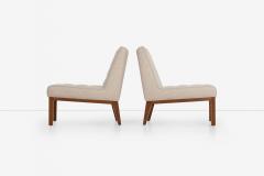 Edward Wormley Edward Wormley for Dunbar Pair of Slipper Chairs 1950 s - 3954866