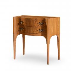 Edward Wormley Edward Wormley for Dunbar Rosewood and Brass Commode Console Chest of Drawers - 4492810