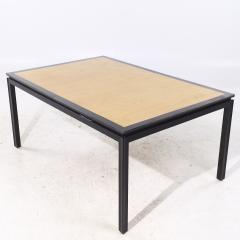 Edward Wormley Edward Wormley for Dunbar Rosewood and Ebonized Oak Dining Table with 2 Leaves - 4161117