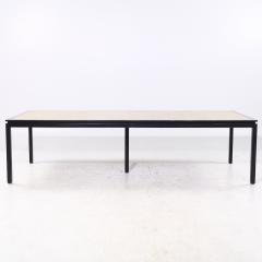 Edward Wormley Edward Wormley for Dunbar Rosewood and Ebonized Oak Dining Table with 2 Leaves - 4161118