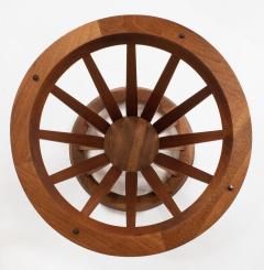 Edward Wormley Edward Wormley for Dunbar Sheaf of Wheat Side Table in Mahogany with Glass Top - 2231826
