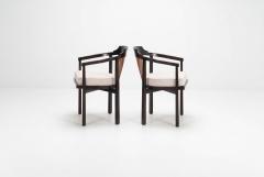 Edward Wormley Edward Wormley for Dunbar Six Dining Chairs Model 935 Horseshoe Chairs 1965c  - 4638697