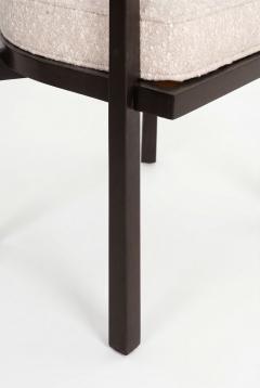 Edward Wormley Edward Wormley for Dunbar Six Dining Chairs Model 935 Horseshoe Chairs 1965c  - 4638703