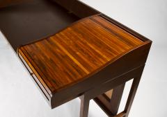 Edward Wormley Edward Wormley for Dunbar Solid Brazilian Rosewood Tambour Desk Model 912C - 1148534