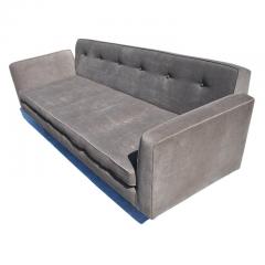 Edward Wormley Edward Wormley for Dunbar Split Arm Sofa with Walnut Base - 2784737