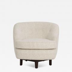 Edward Wormley Edward Wormley for Dunbar Swivel Lounge Chair 1965 - 3993490