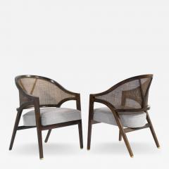 Edward Wormley Edward Wormley for Dunbar Y Back Captain Chairs - 532677