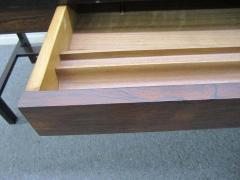 Edward Wormley Excellent Rosewood Roll Top Desk by Edward Wormley for Dunbar Mid Century Modern - 1252474