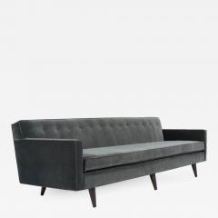 Edward Wormley Extra Long Edward Wormley for Dunbar Sofa in Granite Velvet - 330930