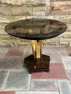 Edward Wormley Magnificent Pentagonal Edward Wormley Dunbar Bronze Side Table Mid Century - 4429283