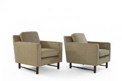 Edward Wormley Pair of Club Chairs by Edward Wormley for Dunbar circa 1950s - 1938733