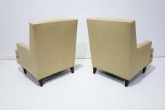 Edward Wormley Pair of Dunbar High Back Mr Lounge Chairs by Edward Wormley - 1900374