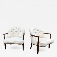 Edward Wormley Pair of Dunbar Janus Lounge Chairs - 603508
