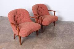 Edward Wormley Pair of Dunbar Janus Lounge Chairs - 1141568