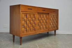 Edward Wormley Pair of Dunbar Woven Front Credenzas by Edward Wormley - 428764