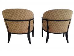 Edward Wormley Pair of Edward J Wormley Janus Lounge Chairs for Dunbar - 2432756