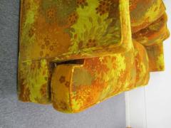 Edward Wormley Pair of Edward Wormley Dunbar Love Seats Sofas Jack Lenor Larsen - 1240929