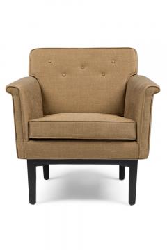 Edward Wormley Pair of Edward Wormley for Dunbar American Mid Century Lounge Chairs - 4639692
