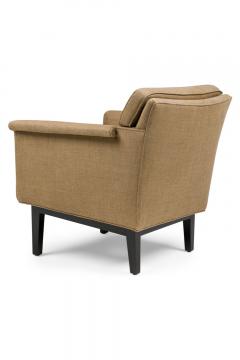 Edward Wormley Pair of Edward Wormley for Dunbar American Mid Century Lounge Chairs - 4639695