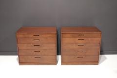Edward Wormley Pair of Edward Wormley for Dunbar Chest of Drawers NIghtstands - 2494014