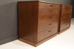 Edward Wormley Pair of Edward Wormley for Dunbar Chest of Drawers NIghtstands - 2494015