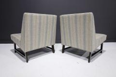 Edward Wormley Pair of Edward Wormley for Dunbar Slipper Chairs - 2055706