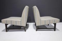 Edward Wormley Pair of Edward Wormley for Dunbar Slipper Chairs - 2055709