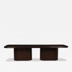 Edward Wormley Roger Lee Sprunger for Dunbar Double Pedestal Dining or Conference Table 1965 - 4634997