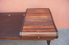 Edward Wormley Roll Top Rosewood Desk Model 912 by Edward Wormley for Dunbar - 348220