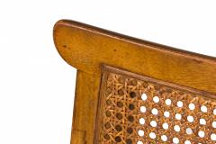 Edward Wormley Set of 4 Edward Wormley for Dunbar Caned Back Light Wooden Side Chairs - 2787530