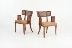 Edward Wormley Set of Eight Edward Wormley for Dunbar Curved Back Dining Chairs 1948 - 4623982