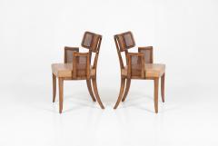 Edward Wormley Set of Eight Edward Wormley for Dunbar Curved Back Dining Chairs 1948 - 4623983