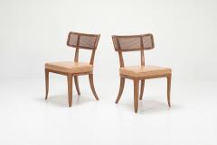 Edward Wormley Set of Eight Edward Wormley for Dunbar Curved Back Dining Chairs 1948 - 4623985