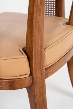 Edward Wormley Set of Eight Edward Wormley for Dunbar Curved Back Dining Chairs 1948 - 4623991