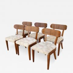 Edward Wormley Set of Six 239 4 Edward Wormley Precedent by Drexel Dining Chairs - 3223694