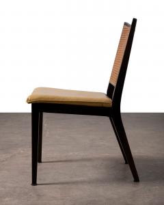 Edward Wormley Set of Six Edward Wormley Cane Dining Chairs for Dunbar - 4742992