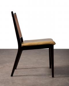 Edward Wormley Set of Six Edward Wormley Cane Dining Chairs for Dunbar - 4742995